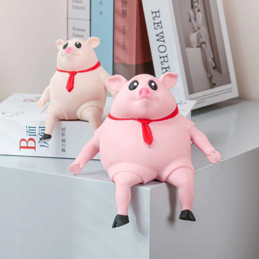 TrendyAffordables Cute Piggy Squeeze Stress Relief Toy - TrendyAffordables - 0