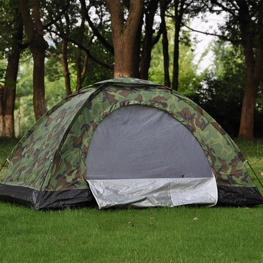 TrendyAffordables | Double Camo Camping Tent for Stylish Outdoors - TrendyAffordables - 0