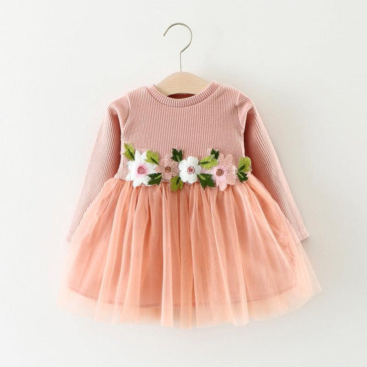 TrendyAffordables | Girls' Floral Princess Dress - Latest Fashion Delight! - TrendyAffordables - 0