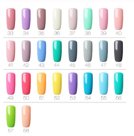 TrendyAffordables Japanese Style Color Gel Nail Polish - TrendyAffordables - 0