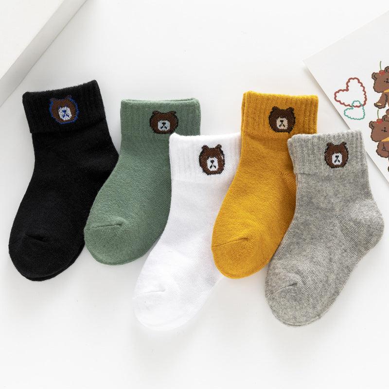 TrendyAffordables | Kids' Cotton Socks Variety Pack - TrendyAffordables - 0