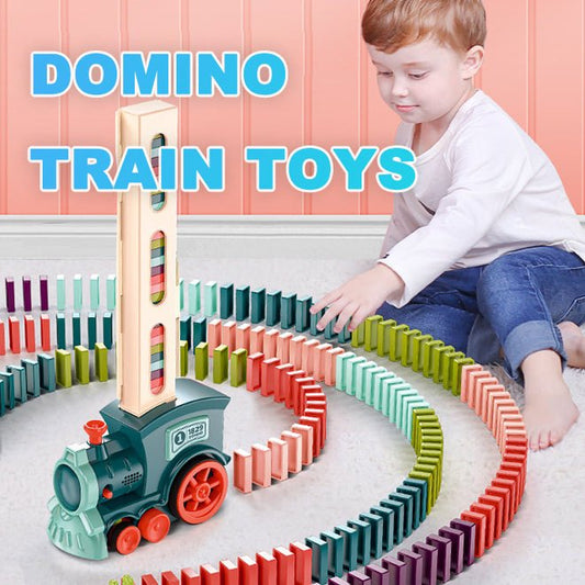TrendyAffordables Kids Domino Train Toy Set - Fun &amp; Colorful - TrendyAffordables - 0