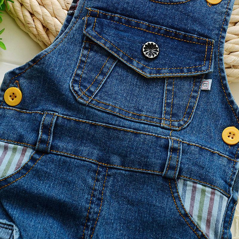 TrendyAffordables Kids Strap Jeans | Stylish, Comfortable Jeans for Boys & Girls - TrendyAffordables - 0