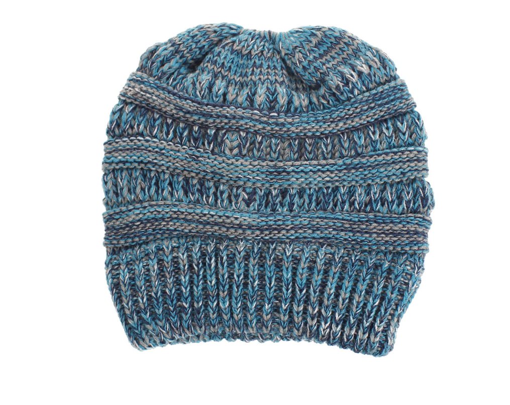 TrendyAffordables Knitted Wool Ponytail Hat | Stylish & Cozy - TrendyAffordables - 0