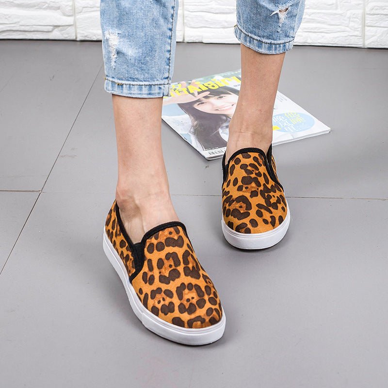 TrendyAffordables Leopard Print Canvas Sneakers for Women - TrendyAffordables - 0