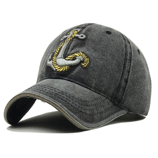 TrendyAffordables | Men's Anchor Embroidered Baseball Cap - TrendyAffordables - 0