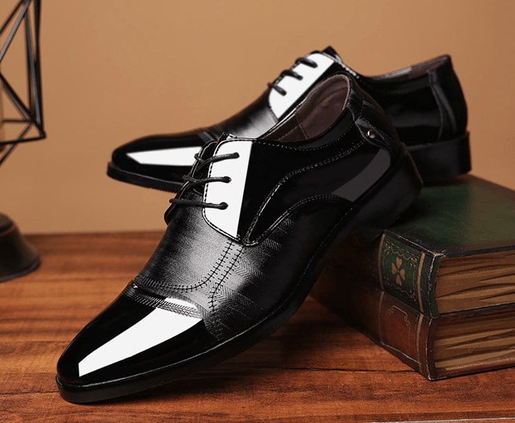 TrendyAffordables Men's Business Formal Shoes | Large Sizes | Budget-Friendly - TrendyAffordables - 0