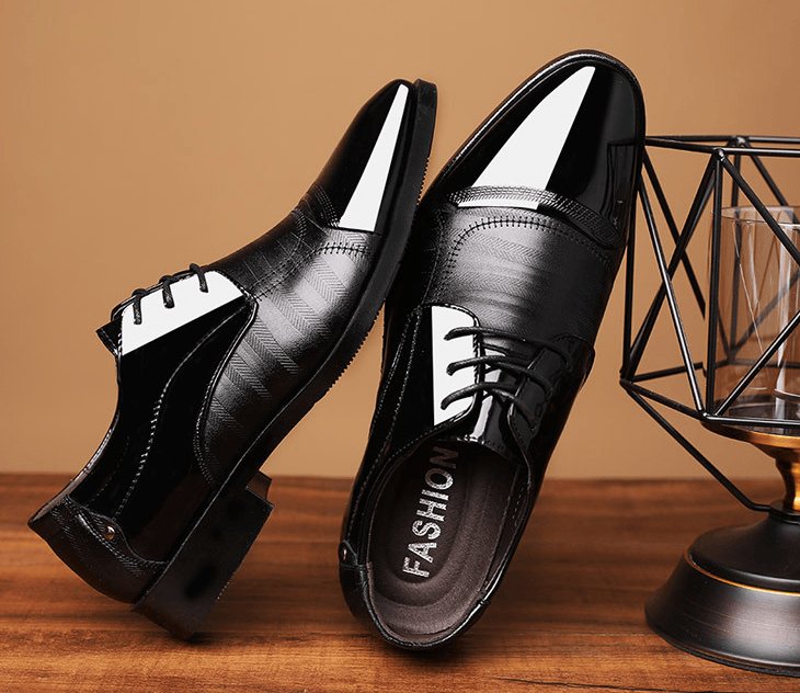 TrendyAffordables Men's Business Formal Shoes | Large Sizes | Budget-Friendly - TrendyAffordables - 0