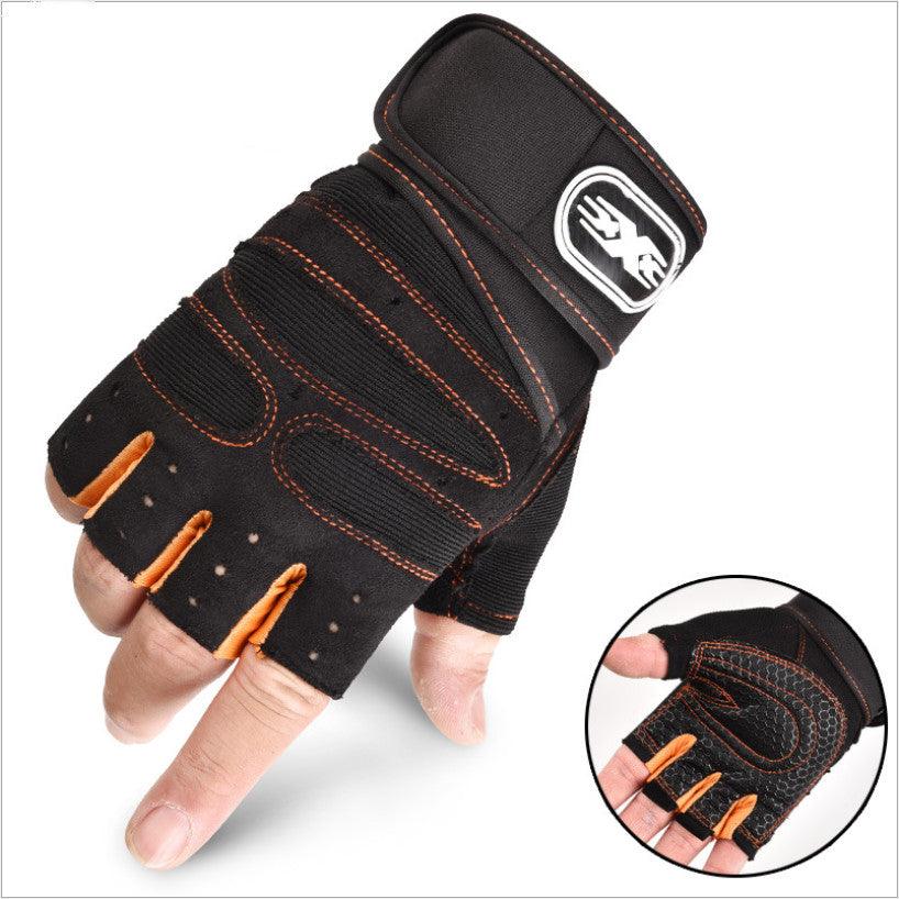 TrendyAffordables Men's Cycling Gloves | Breathable Half Finger Bike Accessories - TrendyAffordables - 0