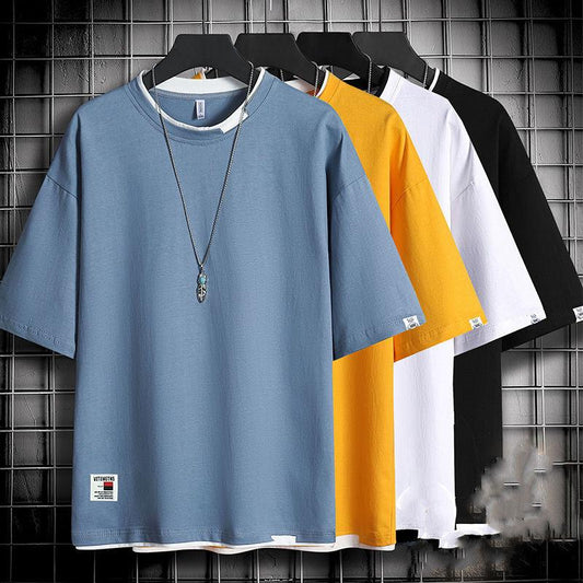 TrendyAffordables Men's Hong Kong Style Loose T-Shirt | Stylish & Affordable - TrendyAffordables - 0