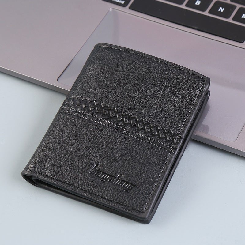 TrendyAffordables Men's Short Leather Wallet | Stylish and Affordable Accessories - TrendyAffordables - 0