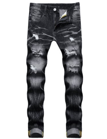 TrendyAffordables | Men's Vintage Distressed Denim Jeans - TrendyAffordables - 0