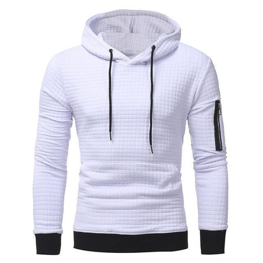 TrendyAffordables Men's Zipper Hoodie | Stylish Long Sleeve Sweatshirt - TrendyAffordables - 0