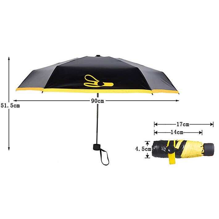 TrendyAffordables Mini Pocket Umbrella | Compact, Stylish, UV Protection - TrendyAffordables - 0