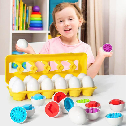 TrendyAffordables | Smart Egg Educational Toy for Kids - Shape Matching & Learning Games - TrendyAffordables - 0