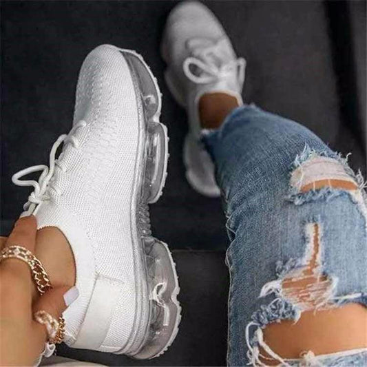 TrendyAffordables | Stylish Lace-Up Air Cushion Women's Casual Shoes - TrendyAffordables - 0