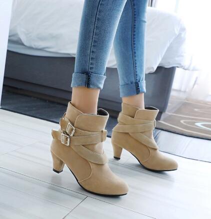 TrendyAffordables | Women's High Heel Ankle Boots - Stylish & Affordable - TrendyAffordables - 0