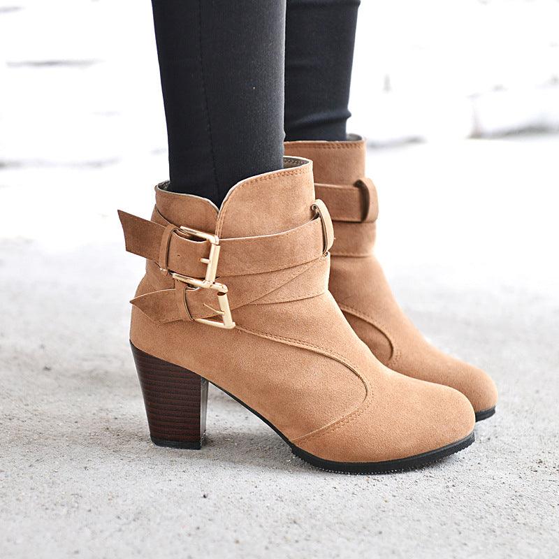 TrendyAffordables | Women's High Heel Ankle Boots - Stylish & Affordable - TrendyAffordables - 0