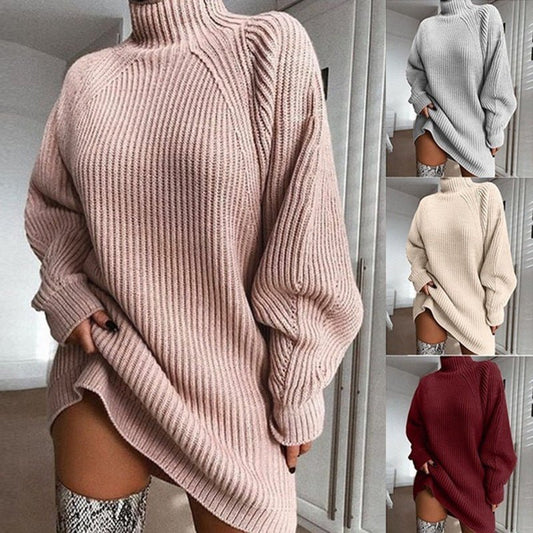 TrendyAffordables Women's Sweater Dress | Cozy Fashion for Any Occasion - TrendyAffordables - 0
