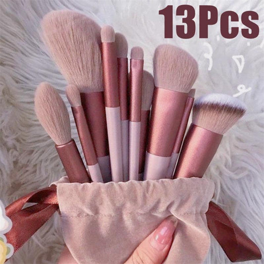 Ultimate 13-Piece Makeup Brush Set | TrendyAffordables | Enhance Your Beauty Routine - TrendyAffordables - 0