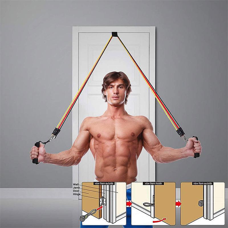 Versatile Elastic Pull Rope Set for Strength Training | TrendyAffordables - TrendyAffordables - 0