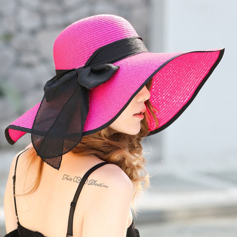 Women's Trendy Straw Sun Hat | Stylish Bow Design | TrendyAffordables - TrendyAffordables - 0