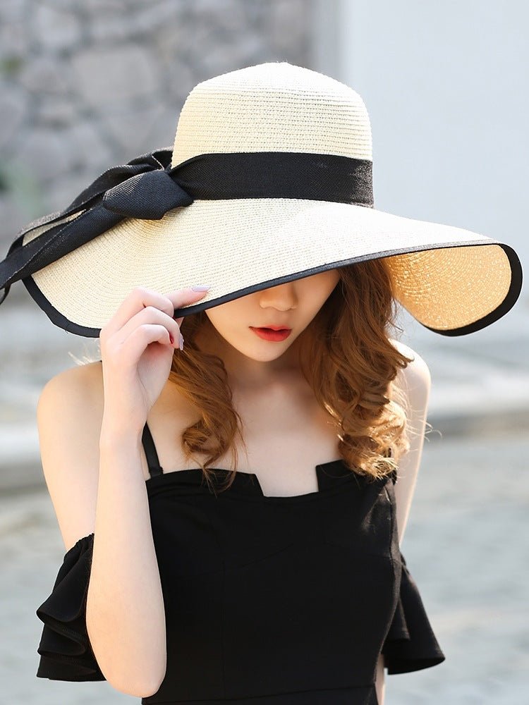 Women's Trendy Straw Sun Hat | Stylish Bow Design | TrendyAffordables - TrendyAffordables - 0