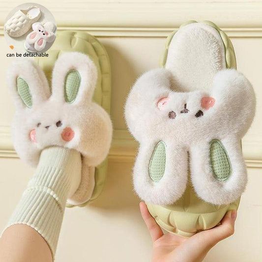 Cozy and Stylish Rabbit Fuzzy Slippers | TrendyAffordables - TrendyAffordables - 4