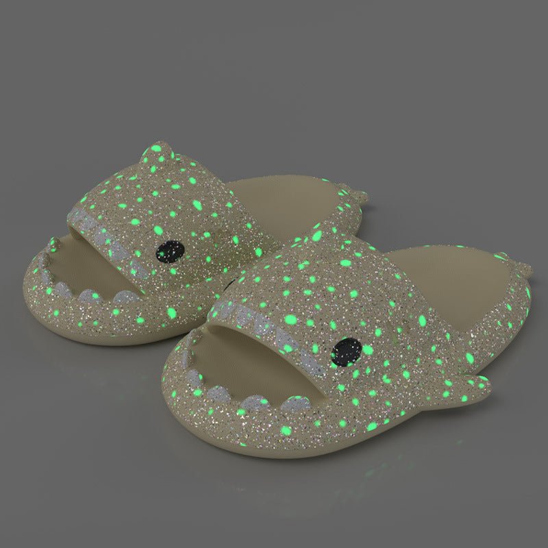 Starry Night Light Shark Slippers for Women - TrendyAffordables - TrendyAffordables - 4