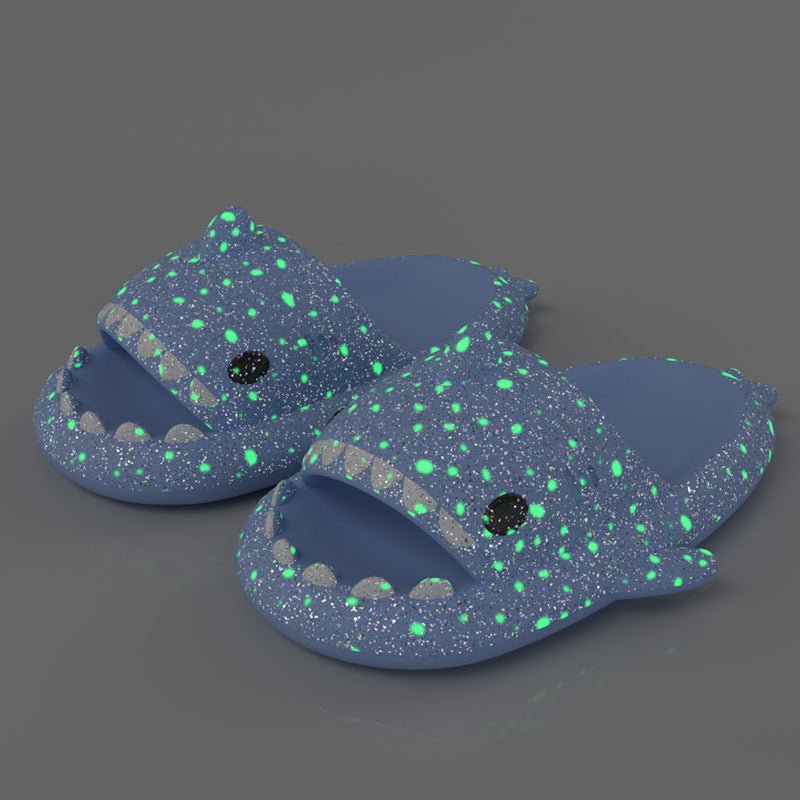 Starry Night Light Shark Slippers for Women - TrendyAffordables - TrendyAffordables - 4