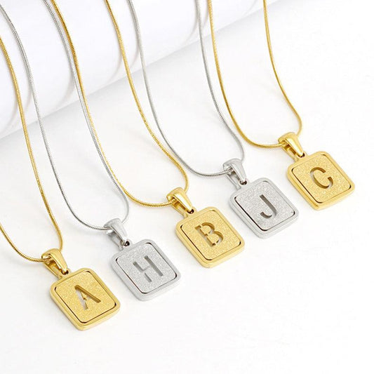 TrendyAffordables | 18K Alphabet Necklace - Stylish & Affordable Jewelry - TrendyAffordables - 4