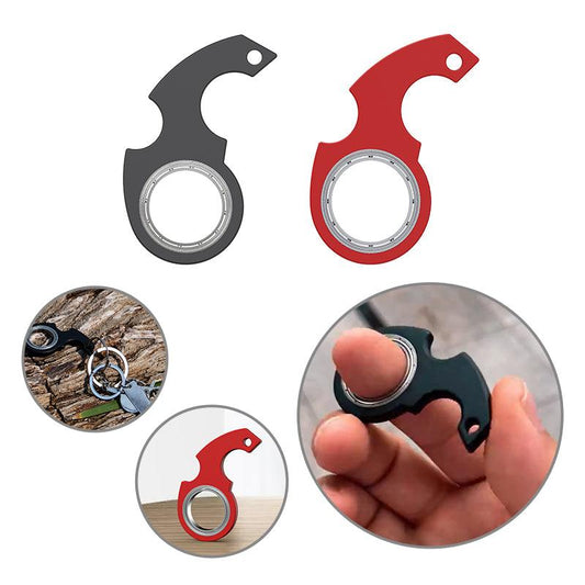 TrendyAffordables | Creative Fidget Spinner Keychain - Stress Relief & More! - TrendyAffordables - 4