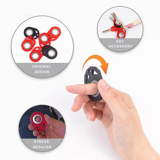 TrendyAffordables | Creative Fidget Spinner Keychain - Stylish Stress Relief Accessory - TrendyAffordables - 4