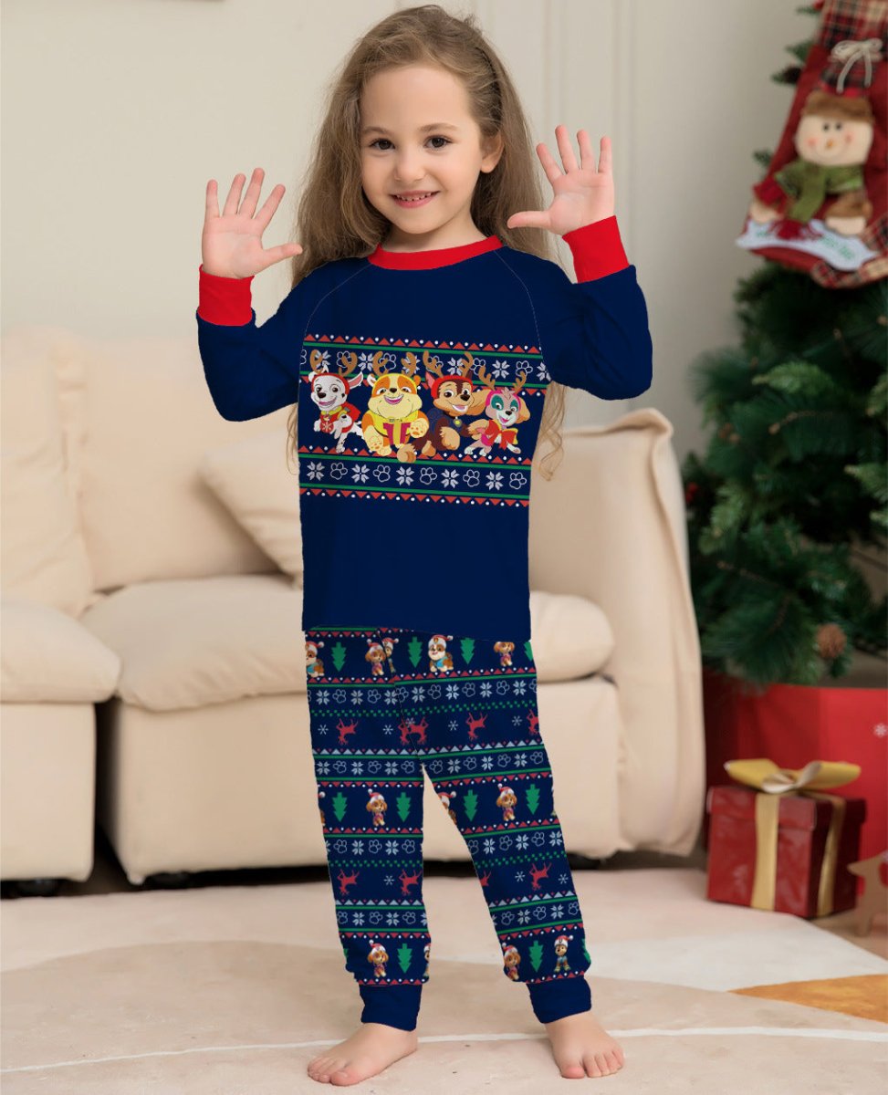 TrendyAffordables | Family Christmas Deer Pajama Set | Plaid Xmas Sleepwear - TrendyAffordables - 4