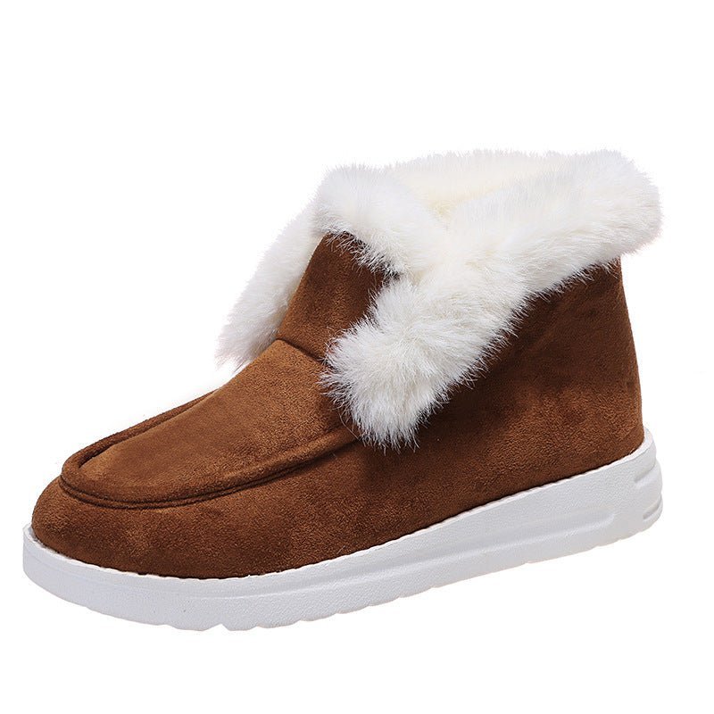 TrendyAffordables Plush Fur-Lined Women's Snow Boots - TrendyAffordables - 4