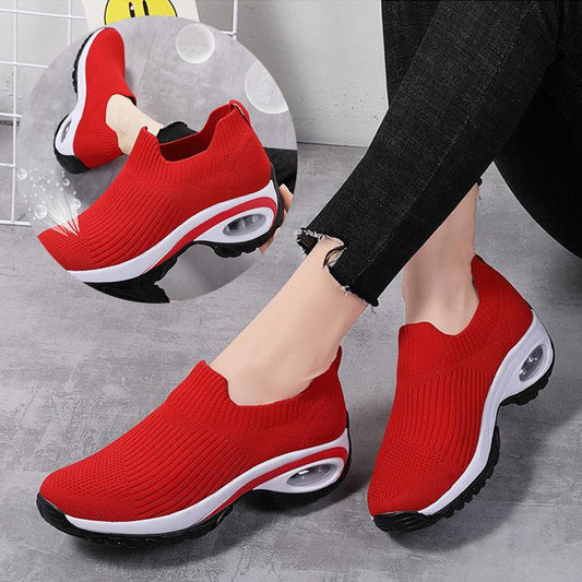 TrendyAffordables Women's Air Cushion Sneakers - Breathable Mesh Sport Shoes - TrendyAffordables - 4
