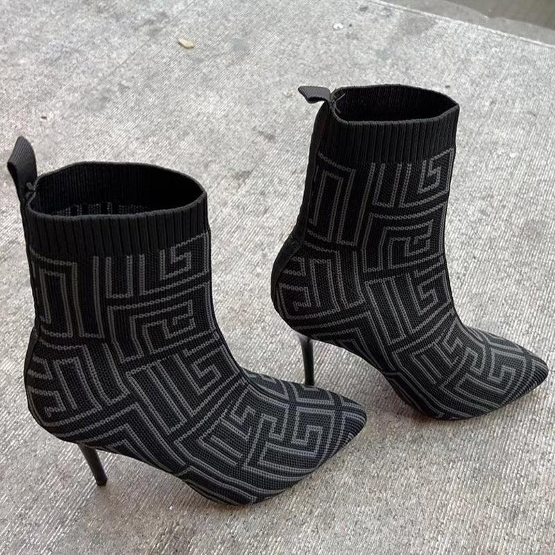 TrendyAffordables Women's Thigh-High Heel Boots | Stylish & Affordable - TrendyAffordables - 4