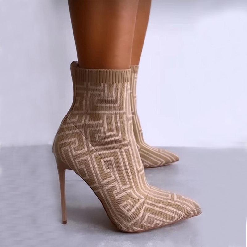 TrendyAffordables Women's Thigh-High Heel Boots | Stylish & Affordable - TrendyAffordables - 4