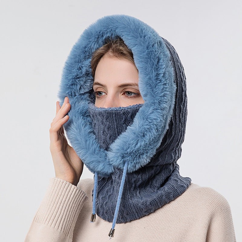 Women's Winter Plush Hat & Scarf Set | TrendyAffordables - TrendyAffordables - 4