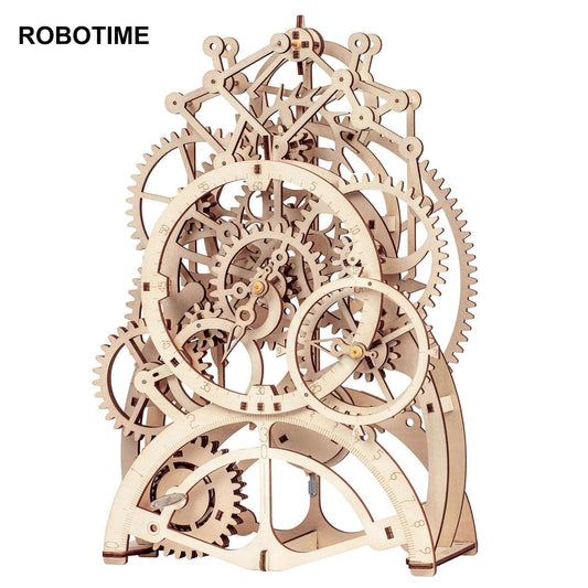 3D Wooden Pendulum Clock Puzzle - TrendyAffordables - TrendyAffordables - 5