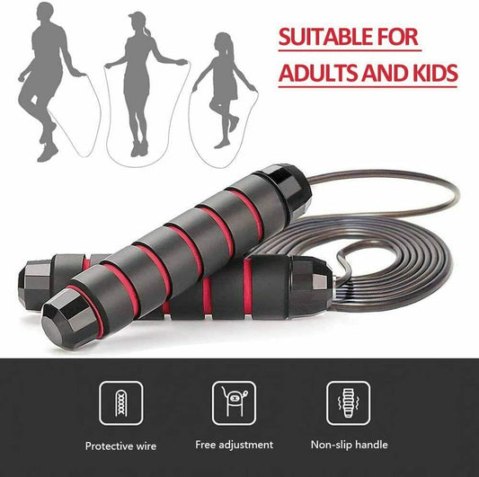 Adjustable Speed Jump Rope for TrendyAffordables | Fitness & Training Essential - TrendyAffordables - 5