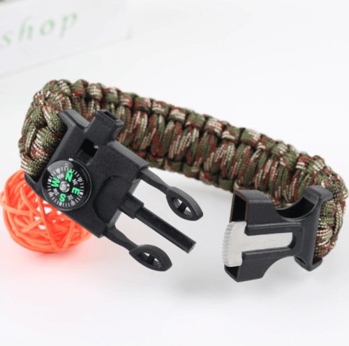Compact 5-in-1 Emergency Paracord Bracelet | Survival Gear for Outdoors | TrendyAffordables - TrendyAffordables - 5
