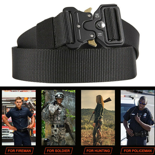 Tactical Military Belt | Heavy-Duty Utility Nylon | Quick Release Buckle - TrendyAffordables - TrendyAffordables - 5