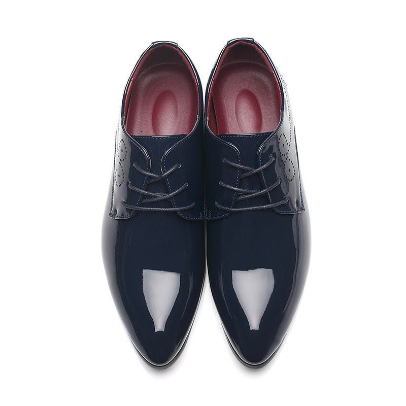 Trendy & Affordable Men's Business Casual Leather Shoes - TrendyAffordables - Men's Shoes