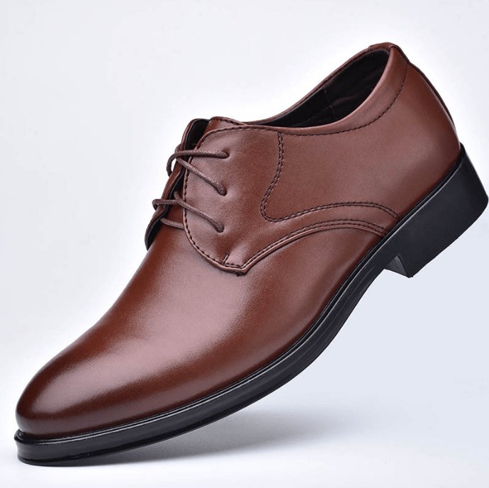 Trendy & Affordable Men's Pointed Toe Black Shoes! - TrendyAffordables - Men's Shoes