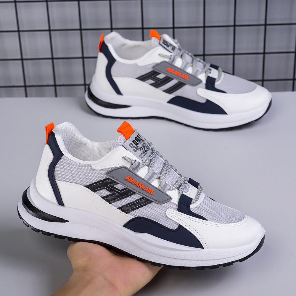 TrendyAffordables: Stylish White Sports Sneakers! - TrendyAffordables - Men's Shoes