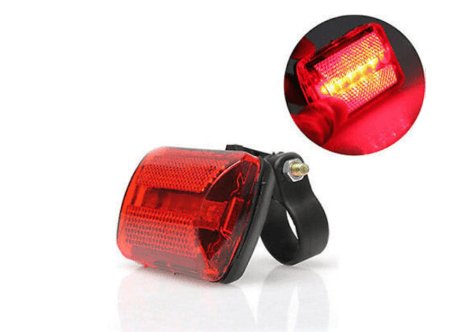 5LED+2Laser Bicycle Tail Light | Stay Stylish & Safe | TrendyAffordables - TrendyAffordables - 0