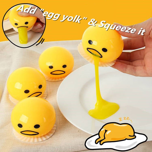 Eco-Friendly Vomiting Egg Yolk Stress Toy for All Ages - TrendyAffordables - 0
