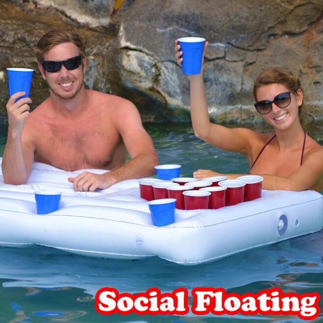 Inflatable Beer Pong Table for Summer Fun - TrendyAffordables - TrendyAffordables - 0