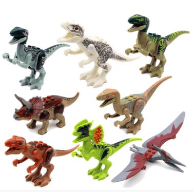 Mini Dinosaur Building Blocks Toys for TrendyAffordables | Fun & Educational - TrendyAffordables - 0